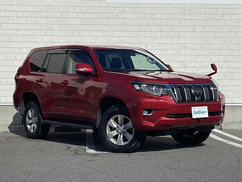 ジャパンレッド ランドクルーザープラド（トヨタ）のレッド系（赤）の中古車を