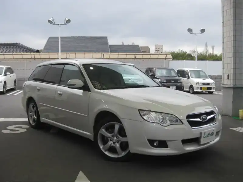 カタログ画像：レガシィツーリングワゴン（LEGACY TOURING WAGON） ２．０ｉ ブライトン 2007年5月 CBA-BP5 2000cc サテンホワイト・パール 燃費14.0km / l  メイン（その他）