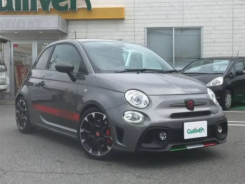 カタログ画像：アバルト５９５（ABARTH 595） コンペティツィオーネ スティーレ 2019年10月 ABA-31214T 1400cc グリジオレコード 燃費13.1km / l メイン