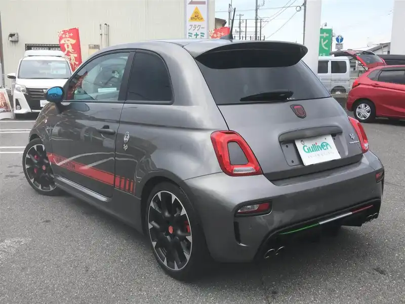 10128081 | カタログ画像：アバルト５９５（ABARTH 595） コンペティツィオーネ スティーレ 2019年10月 ABA-31214T 1400cc グリジオレコード バック