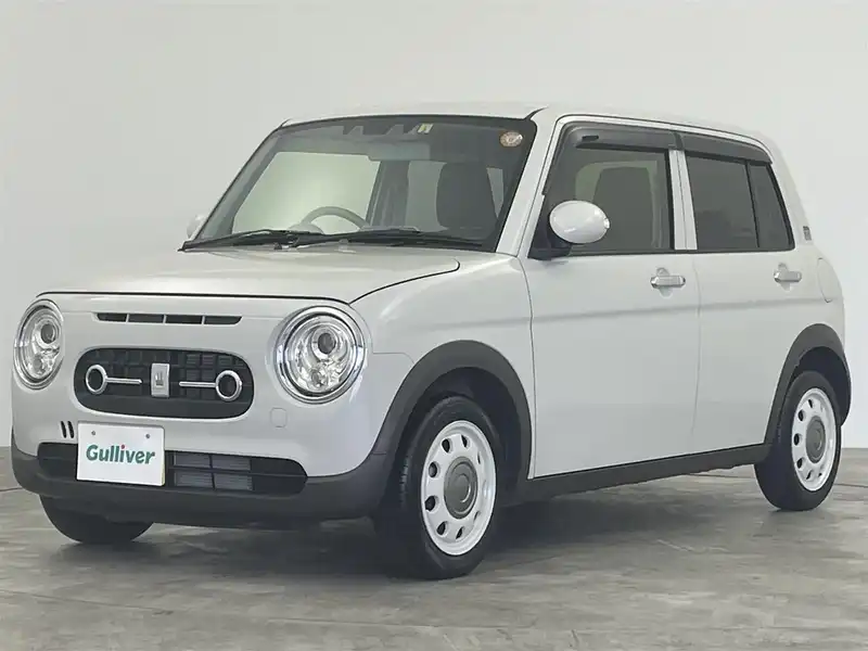 カタログ画像：アルトラパンＬＣ（ALTO LAPIN LC） Ｘ 2022年6月 5BA-HE33S 660cc フォーンベージュメタリックorソフトベージュメタリック 燃費26.2km / l 外装