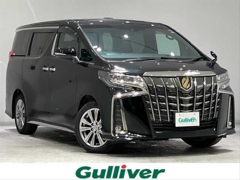 カタログ画像：アルファード（ALPHARD） ２．５Ｓ タイプゴールドⅢ 2022年5月 3BA-AGH35W 2500cc スパークリングブラックパールクリスタルシャイン 燃費10.6km / l メイン