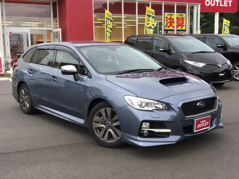 カタログ画像：レヴォーグ（LEVORG） １．６ＧＴアイサイト プラウドエディション 2015年6月 DBA-VM4 1600cc スティールブルーグレー・メタリックorダークグレー・メタリック 燃費17.6km / l メイン（その他）