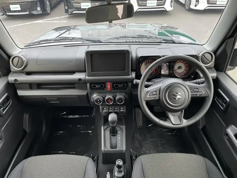 カタログ画像：ジムニーノマド（JIMNY NOMADE） ＦＣ 2025年4月 3BA-JC74W 1500cc ブルーイッシュブラックパール4 燃費13.6km / l フロント