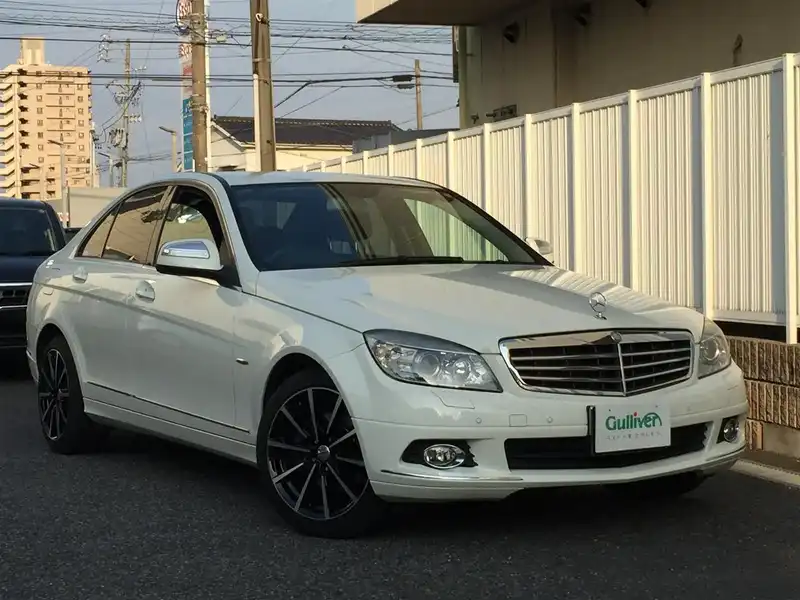 カタログ画像：Ｃクラス（C-CLASS） Ｃ２５０エレガンス 2008年10月 DBA-204052 2500cc カルサイトホワイト（Ｓ） 燃費9.3km / l  メイン（その他）