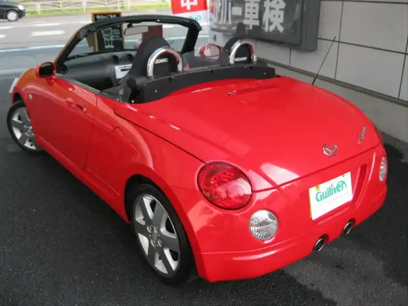 10021343 | カタログ画像：コペン（COPEN） ２ｎｄアニバーサリーエディション 2004年6月 ABA-L880K 660cc ＤＣ・シャイニングレッド バック