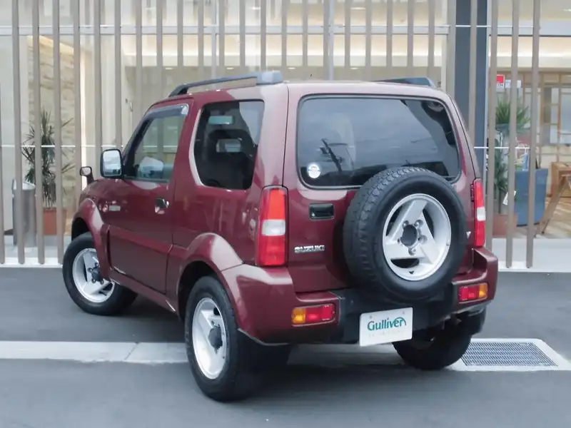 カタログ画像：ジムニーワイド（JIMNY WIDE） ＪＺ 1998年1月 GF-JB33W 1300cc ボルドーレッドパール 燃費13.4km / l  外装