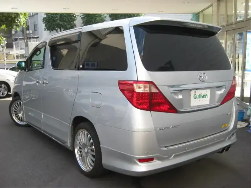 10047806 | カタログ画像：アルファード（ALPHARD） ３５０Ｇ 2008年5月 DBA-GGH20W 3500cc シルバーメタリック バック