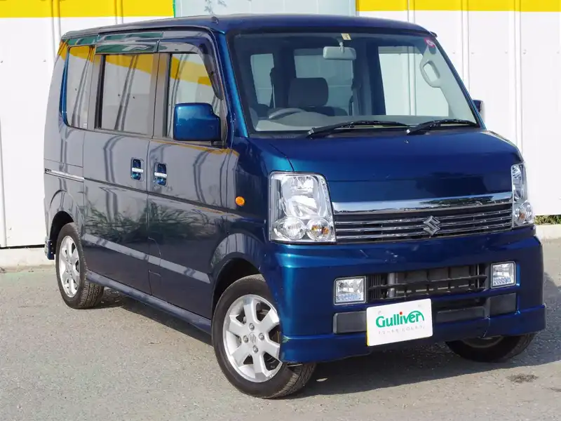 カタログ画像：エブリイワゴン（EVERY WAGON） ＰＺターボスペシャル 2005年8月 ABA-DA64W 660cc ターコイズグリーンパールメタリック 燃費14.2km / l  メイン（その他）