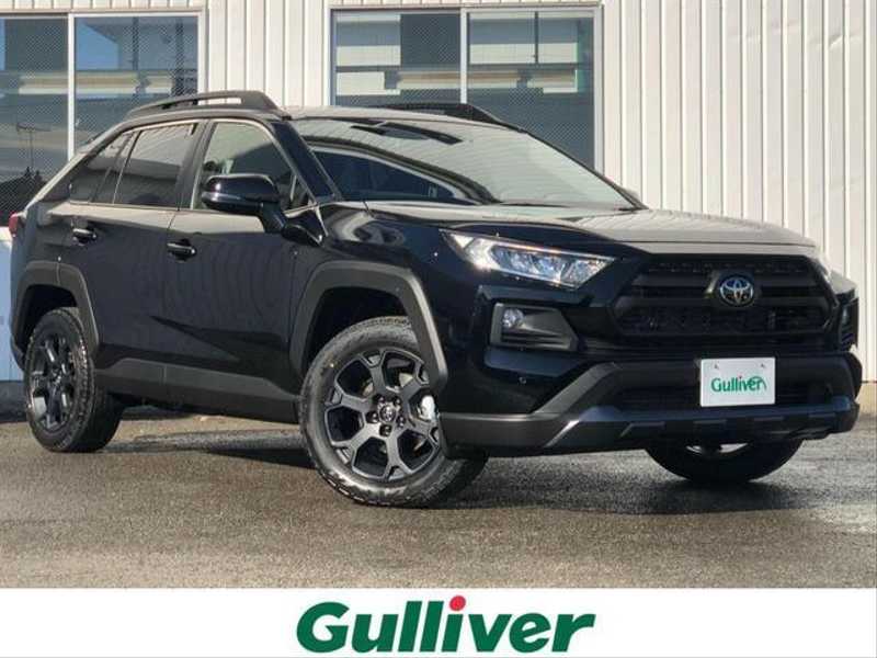 カタログ画像：ＲＡＶ４（RAV4） アドベンチャー オフロードパッケージ 2021年12月 6BA-MXAA54 2000cc アティチュードブラックマイカ 燃費15.2km / l メイン（その他）