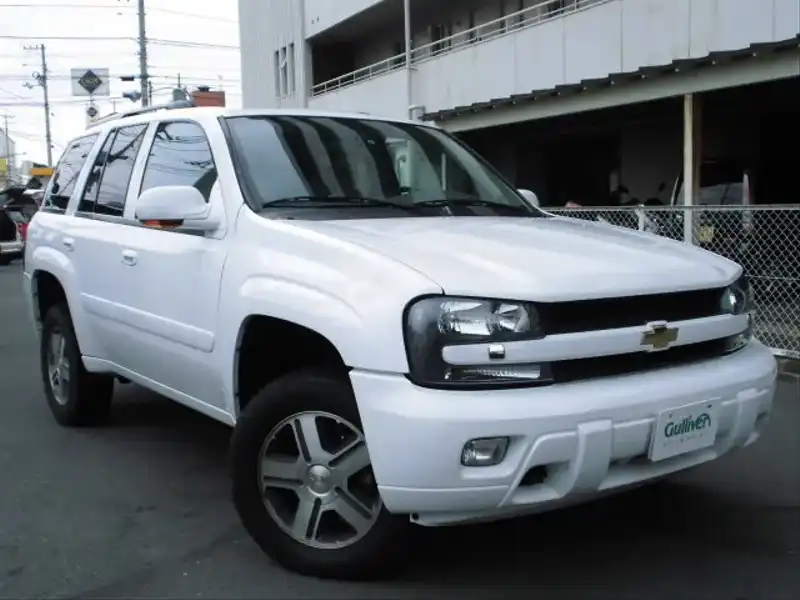 カタログ画像：シボレートレイルブレイザー（CHEVROLET TRAILBLAZER） ＬＴＺ 2007年5月 GH-T360G 4200cc サミットホワイト 燃費6.3km / l  メイン