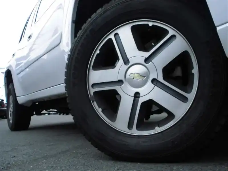 カタログ画像：シボレートレイルブレイザー（CHEVROLET TRAILBLAZER） ＬＴＺ 2009年1月 ABA-T360G 4200cc サミットホワイト 燃費6.3km / l  タイヤ