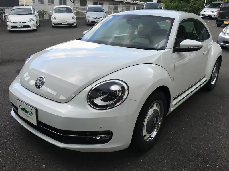 カタログ画像：ザ・ビートル（THE BEETLE） スペシャル・バグ 2014年9月 DBA-16CBZ 1200cc ピュアホワイト 燃費17.6km / l 外装