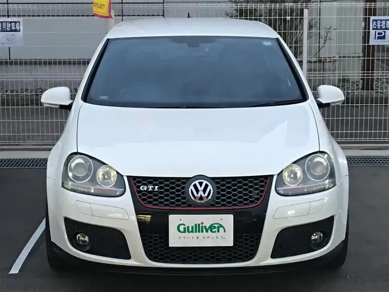 カタログ画像：ゴルフ（GOLF） ＧＴＩ 2007年1月 GH-1KAXX 2000cc キャンディホワイト 燃費12.6km / l  フロント