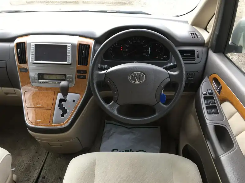 カタログ画像：アルファードＧ（ALPHARD G） ＡＸ Ｌエディション 2007年6月 DBA-ANH10W 2400cc ホワイトパールクリスタルシャイン 燃費9.7km / l  内装