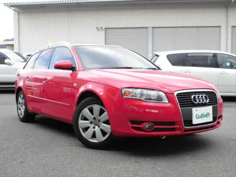 カタログ画像：Ａ４アバント（A4 AVANT） １．８Ｔ ダイナミックライン 2007年3月 GH-8EBFB 1800cc ブリリアントレッド 燃費11.4km / l  メイン