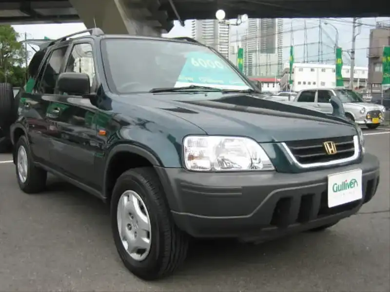 カタログ画像：ＣＲ－Ｖ（CR-V） ＣＲ－Ｖ 1996年9月 E-RD1 2000cc サイプレスグリーン・パール 燃費11.2km / l  メイン（その他）