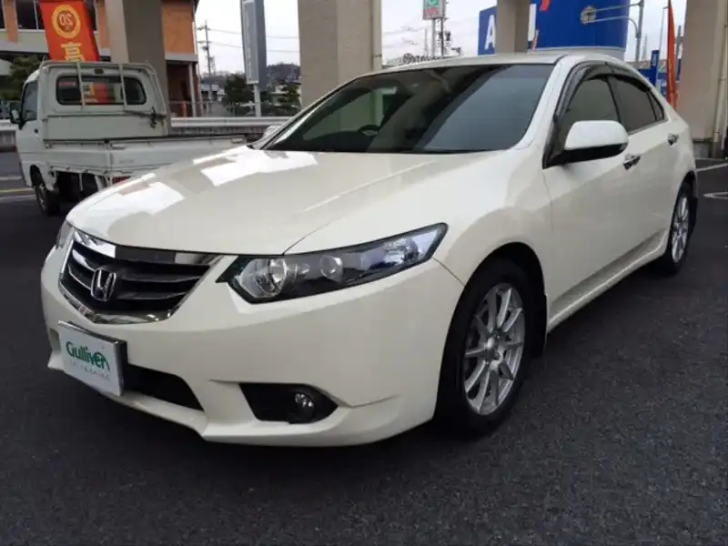 カタログ画像：アコード（ACCORD） ２０ＴＬ スマートスタイルパッケージ 2011年2月 DBA-CU1 2000cc プレミアムホワイト・パール 燃費12.8km / l 外装