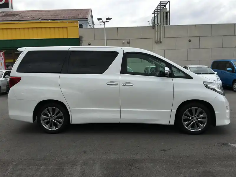 カタログ画像：アルファード（ALPHARD） ２４０Ｓ プライムセレクションⅡ タイプゴールド 2010年9月 DBA-ANH20W 2400cc ホワイトパールクリスタルシャイン 燃費10.8km / l 外装