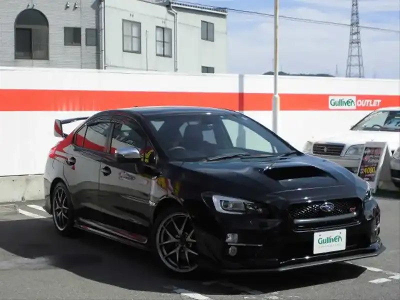 カタログ画像：ＷＲＸ ＳＴＩ（WRX STI） ＳＴＩ タイプＳ 2015年6月 CBA-VAB 2000cc クリスタルブラック・シリカ 燃費9.4km / l メイン（その他）