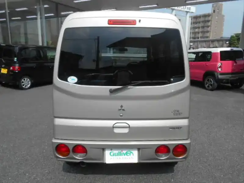 カタログ画像：タウンボックス（TOWN BOX） ＬＸ ハイルーフ 2000年1月 GF-U61W 660cc シンフォニックシルバー（Ｍ） バック