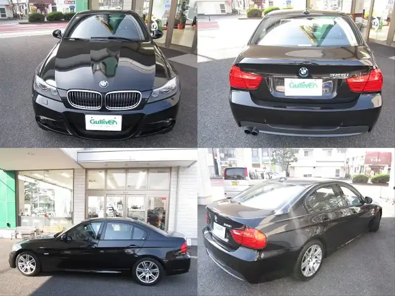 カタログ画像：３シリーズ（3 SERIES） ３２５ｉ Ｍスポーツパッケージ 2010年5月 LBA-PH25 3000cc ブラック・サファイア（メタリック・カラー） 燃費11.6km / l 外装