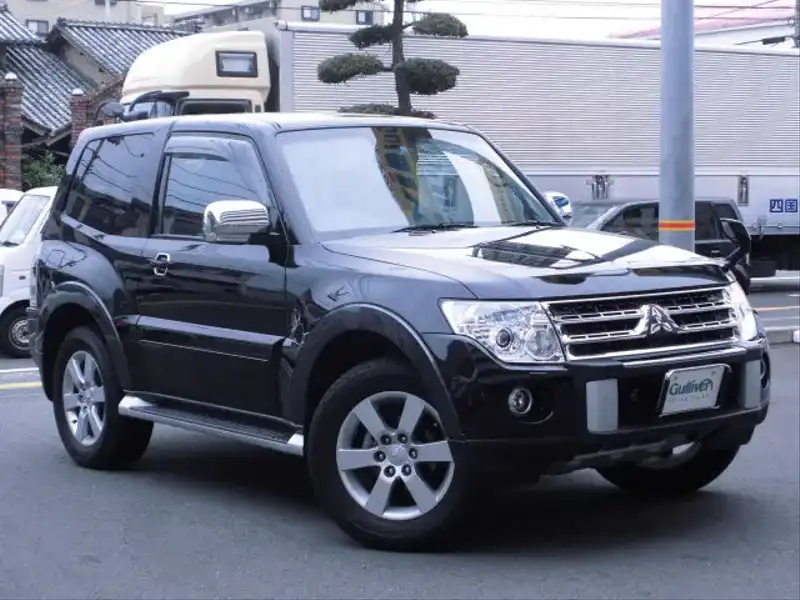 10051058 | カタログ画像：パジェロ（PAJERO） ショート ＶＲ－Ⅱ 2008年10月 CBA-V87W 3800cc ブラックマイカ／ミディアムグレーマイカ メイン