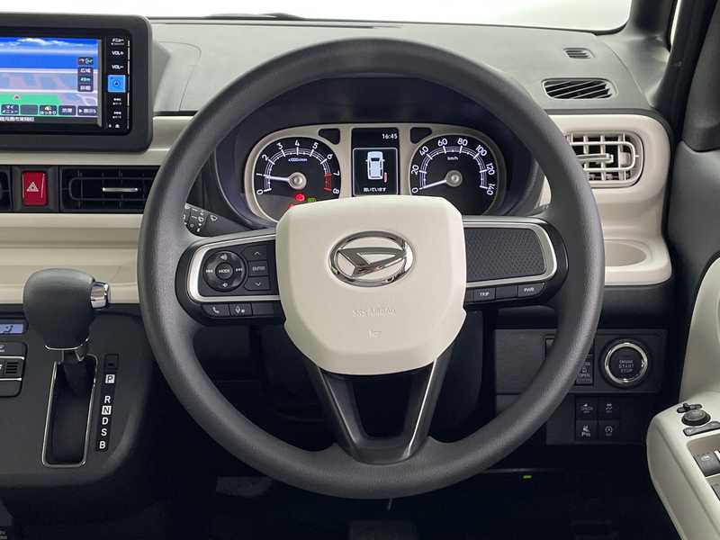 カタログ画像：ムーヴキャンバス（MOVE CANBUS） セオリーＧ 2025年6月 5BA-LA850S 660cc サンドベージュメタリック 燃費22.9km / l 内装