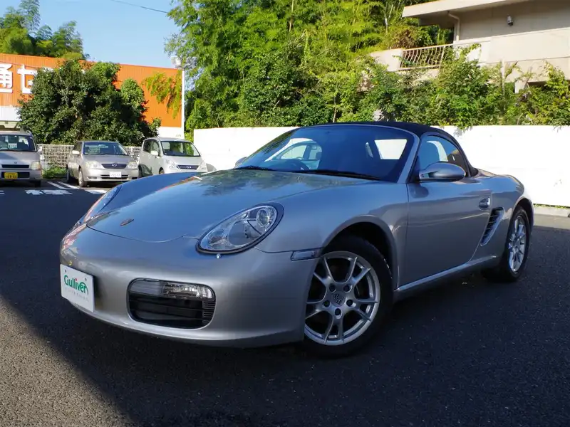 10029780 | カタログ画像：ボクスター（BOXSTER） ボクスター 2005年8月 GH-98725 2700cc アークティックシルバーメタリックorＧＴシルバーメタリック 外装