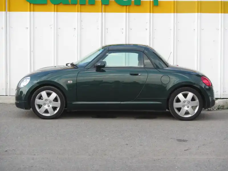 カタログ画像：コペン（COPEN） レザーパッケージ 2008年12月 ABA-L880K 660cc ＤＣ・ダークグリーンマイカ 燃費18.0km / l  外装