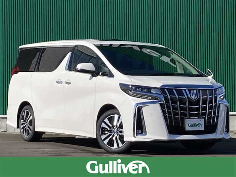 カタログ画像：アルファード（ALPHARD） ３．５エグゼクティブラウンジ 2021年5月 3BA-GGH30W 3500cc ホワイトパールクリスタルシャイン 燃費10.2km / l メイン