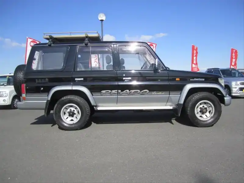 カタログ画像：ランドクルーザープラド（LAND CRUISER PRADO） ＳＸワイドリミテッド 1995年12月 KD-KZJ78W 3000cc 外装