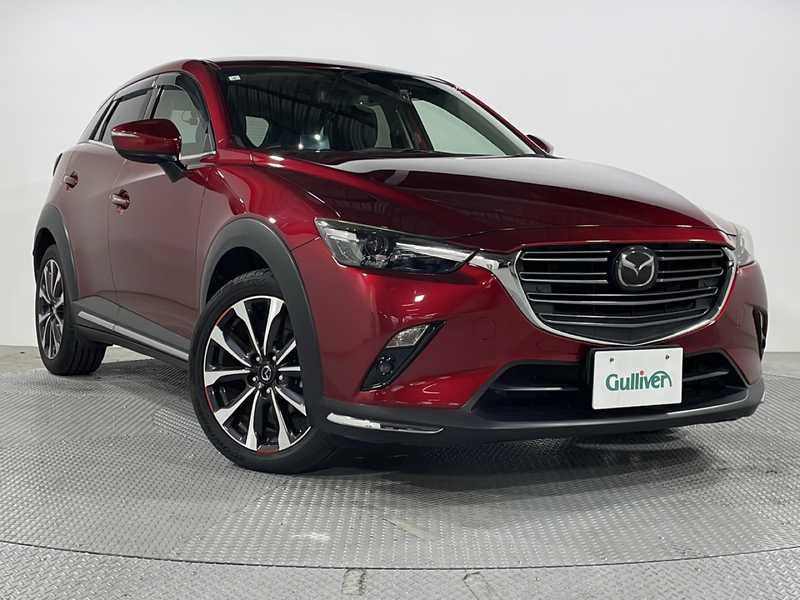 カタログ画像：ＣＸ－３（CX-3） ２０Ｓ プロアクティブ Ｓパッケージ 2020年6月 6BA-DKEAW 2000cc ソウルレッドクリスタルメタリック 燃費15.2km / l メイン