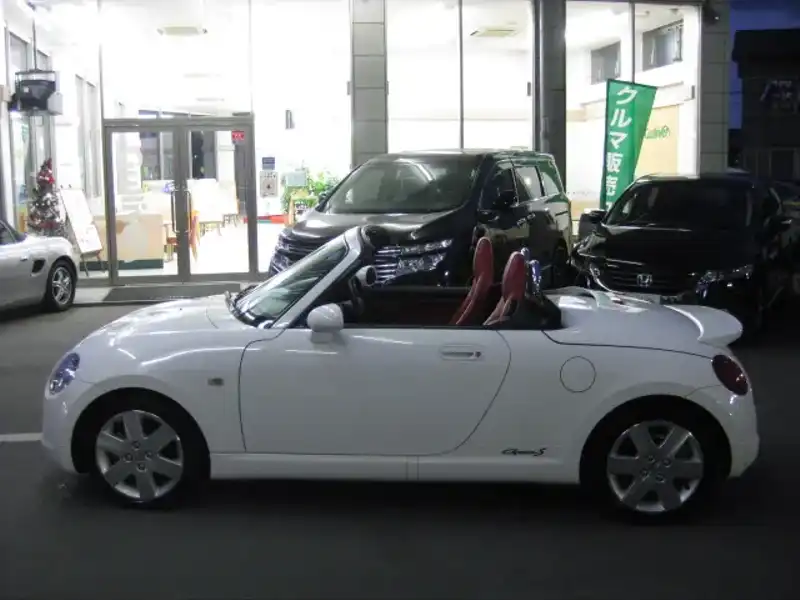 カタログ画像：コペン（COPEN） レザーパッケージ 2007年9月 ABA-L880K 660cc ホワイト 燃費15.2km / l  外装