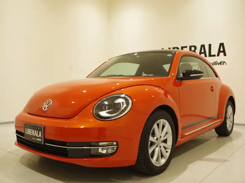 カタログ画像：ザ・ビートル（THE BEETLE） クラブ 2015年10月 DBA-16CBZ 1200cc ハバネロオレンジメタリック 燃費17.6km / l 外装