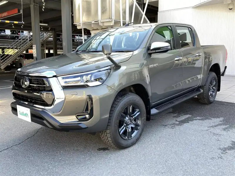 カタログ画像：ハイラックス（HILUX） Ｚ 2020年8月 3DF-GUN125 2400cc オキサイドブロンズメタリック 燃費11.7km / l フロント