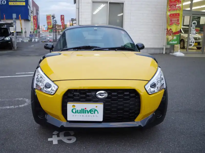 カタログ画像：コペン（COPEN） エクスプレイ 2021年4月 3BA-LA400K 660cc ジョーヌイエロー 燃費18.6km / l フロント