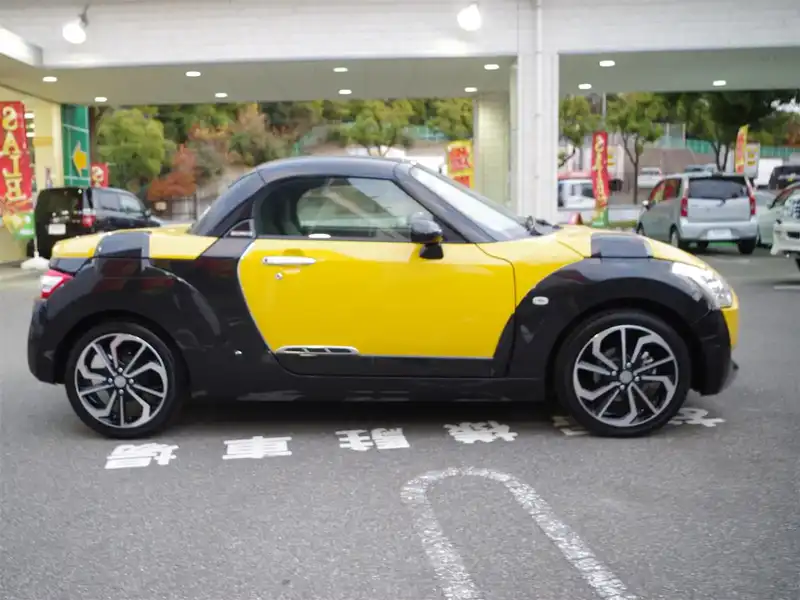 カタログ画像：コペン（COPEN） エクスプレイ 2021年4月 3BA-LA400K 660cc ジョーヌイエロー 燃費19.2km / l 外装