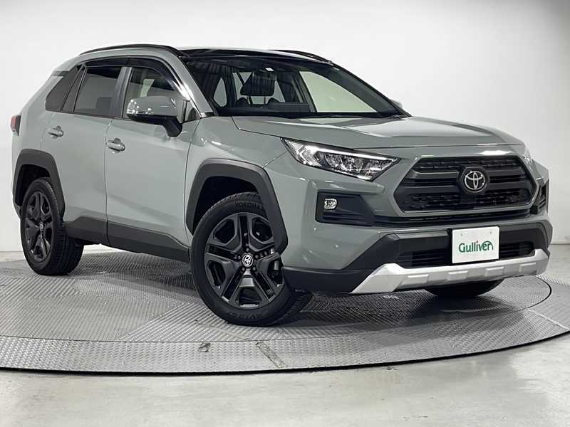 カタログ画像：ＲＡＶ４（RAV4） アドベンチャー 2024年12月 6BA-MXAA54 2000cc アッシュグレーメタリック×アーバンカーキ 燃費15.2km / l メイン