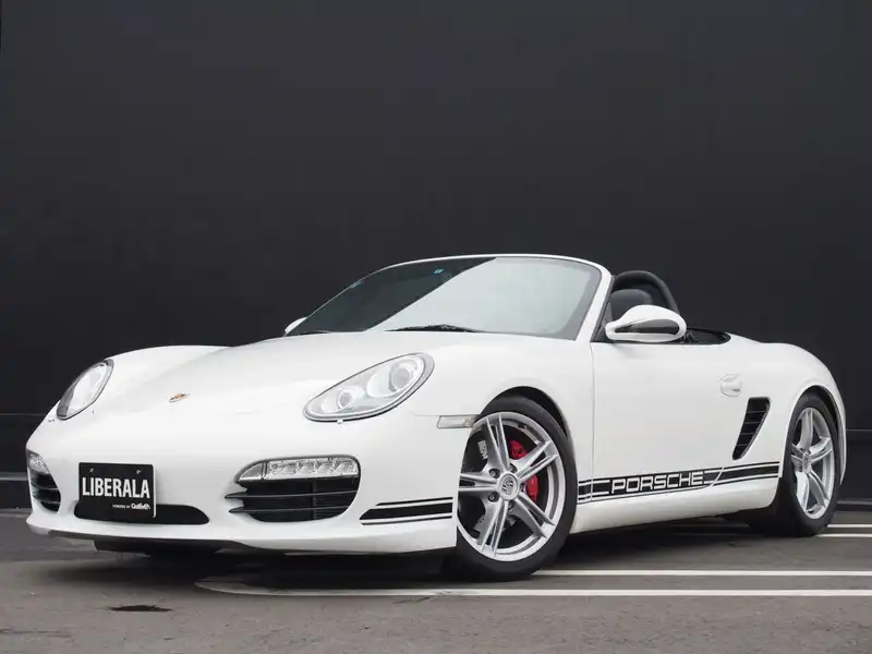 カタログ画像：ボクスター（BOXSTER） ボクスターＳ 2008年12月 ABA-987MA121 3400cc キャララホワイト 燃費9.4km / l  外装