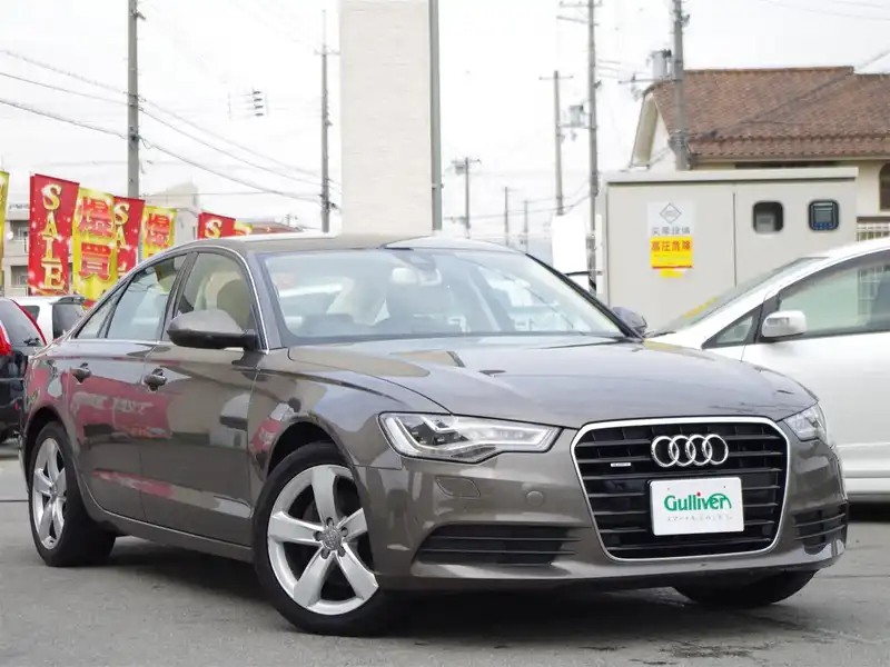 カタログ画像：Ａ６（A6） ２．０ＴＦＳＩ 2014年2月 DBA-4GCDN 2000cc ダコタグレーメタリックorウーロングレーメタリック 燃費14.8km / l メイン（その他）