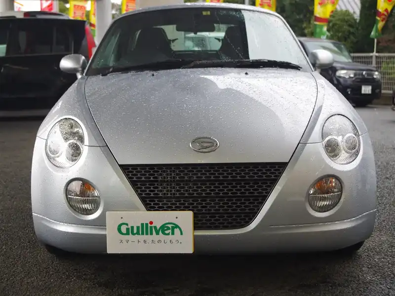 カタログ画像：コペン（COPEN） アクティブトップ 2010年8月 ABA-L880K 660cc ＤＣ・ブライトシルバーメタリック 燃費18.0km / l  フロント