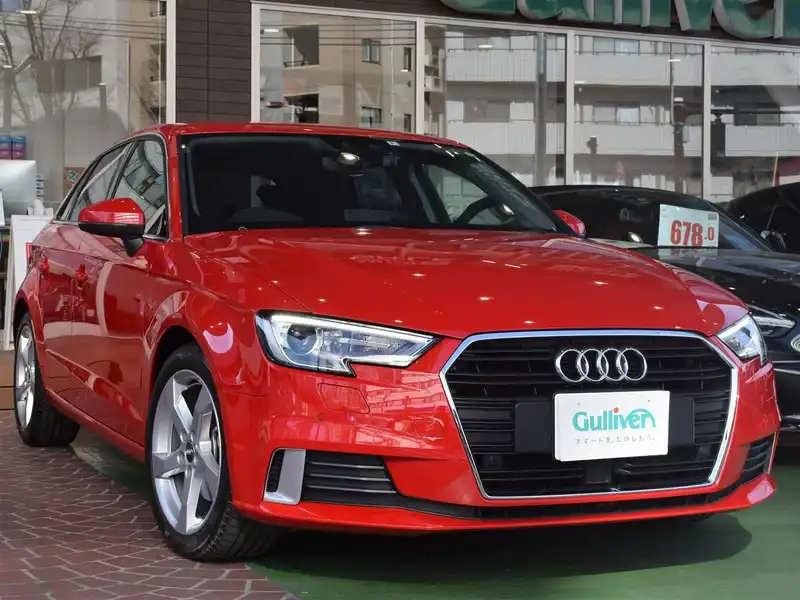 カタログ画像：Ａ３（A3） スポーツバック３０ＴＦＳＩ スポーツ 2019年10月 DBA-8VCXS 1400cc タンゴレッドメタリック 燃費19.5km / l メイン