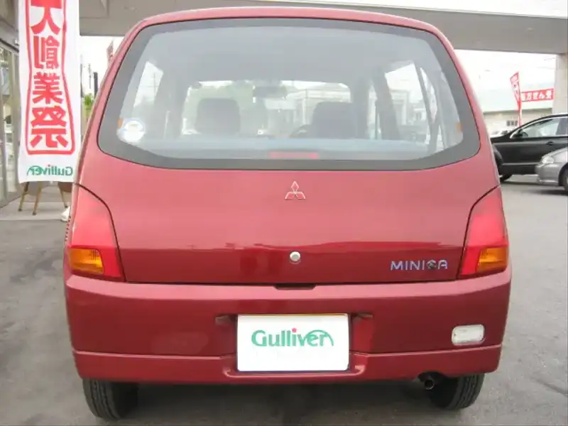 カタログ画像：ミニカ（MINICA） Ｐｇ 1999年10月 GF-H47A 660cc ロアンヌレッド（Ｐ） バック