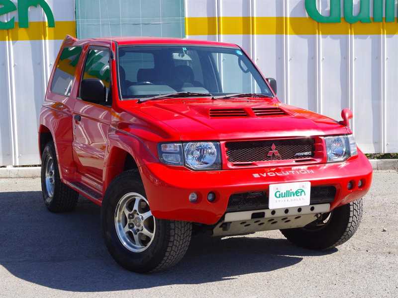 カタログ画像：パジェロ（PAJERO） Ｊトップ ＪＳ 1998年2月 E-V23C 3000cc パルマーレッド（Ｓ） メイン