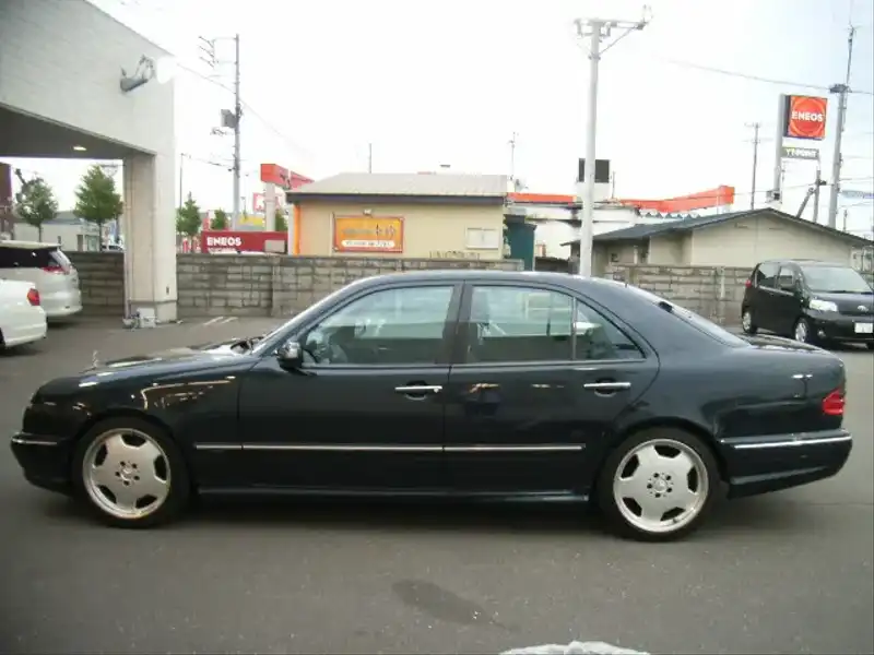 カタログ画像：Ｅクラス（E-CLASS） Ｅ５５ 1999年10月 GF-E55 5500cc 燃費6.8km / l  外装