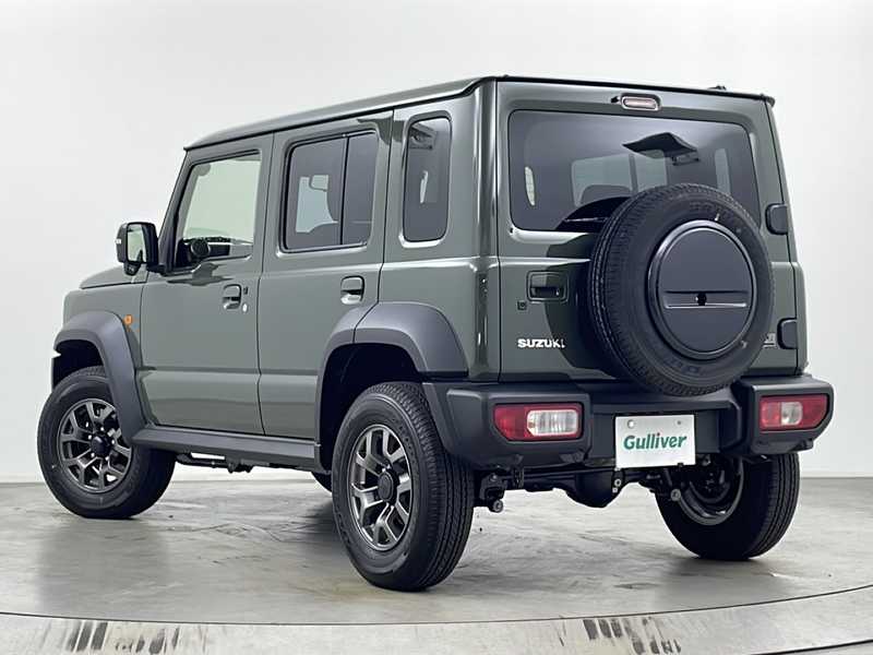 カタログ画像：ジムニー（JIMNY） ＸＧ 2025年11月 3BA-JB64W 660cc 燃費14.3km / l バック