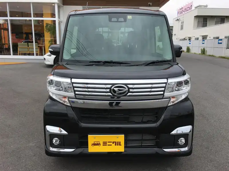 カタログ画像：タント（TANTO） カスタムＸ ＳＡⅢ 2016年11月 DBA-LA600S 660cc ブラックマイカメタリック 燃費28.0km / l フロント