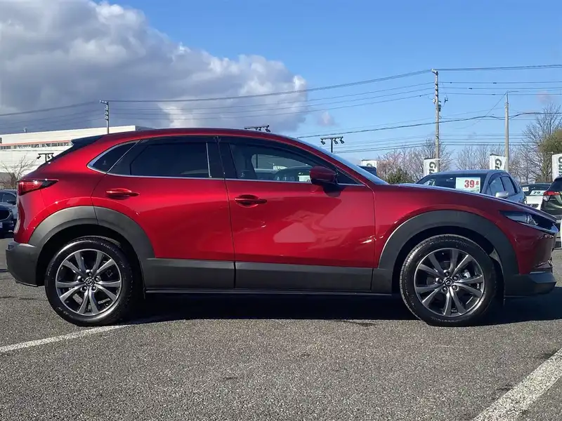 カタログ画像：ＣＸ－３０（CX-30） ２０Ｓ Ｌパッケージ 2020年12月 5BA-DMEP 2000cc ソウルレッドクリスタルメタリック 燃費16.2km / l 外装