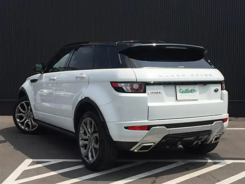 10085820 | カタログ画像：レンジローバーイヴォーク（RANGE ROVER EVOQUE） ダイナミックリミテッド 2013年11月 CBA-LV2A 2000cc フジ・ホワイト バック